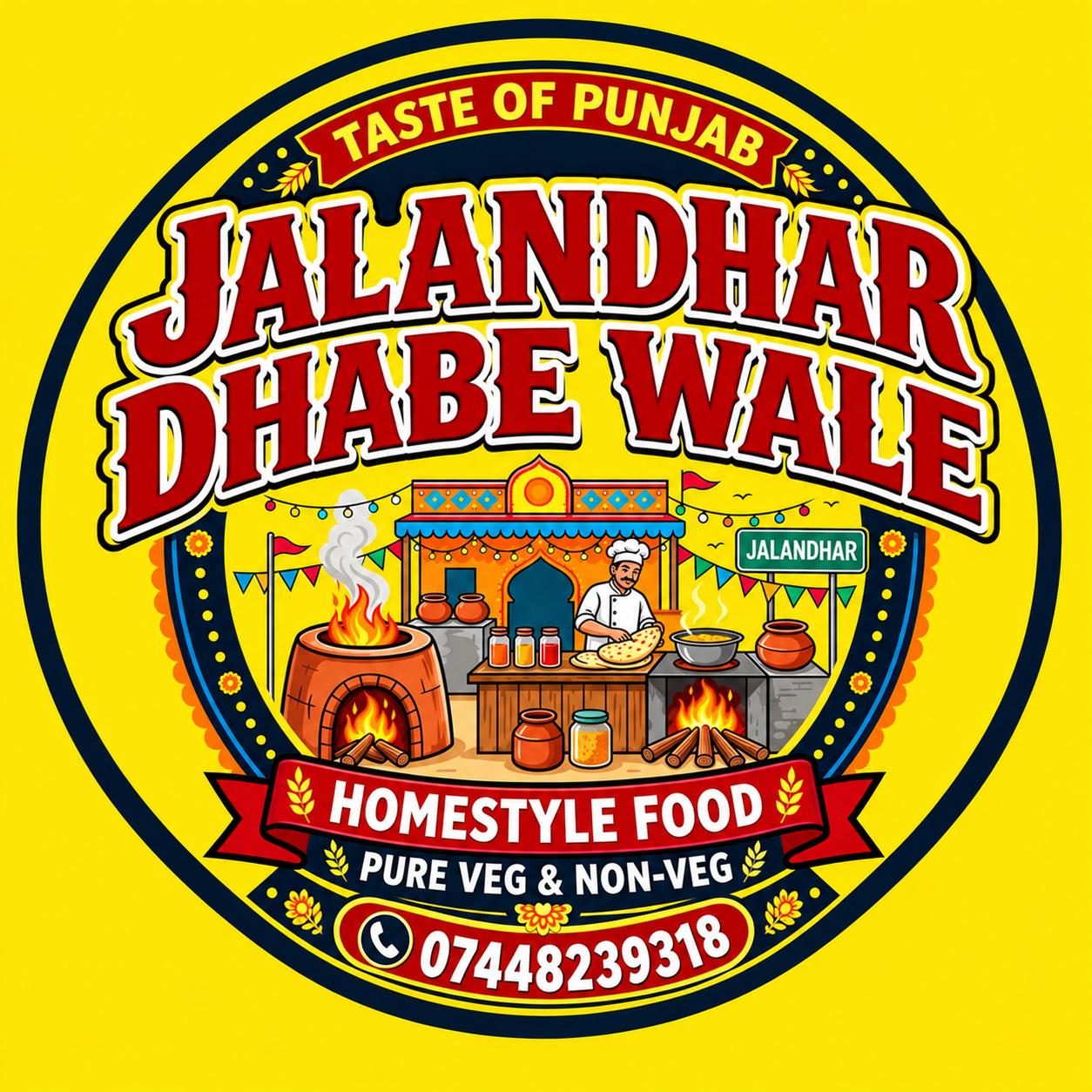 Jalandhar Dhabe Wale logo